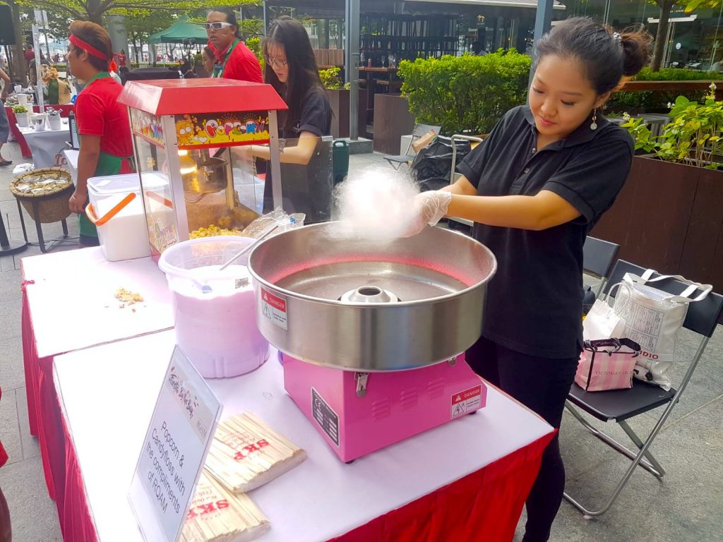 Popcorn and Candy Floss Rental SIngapore