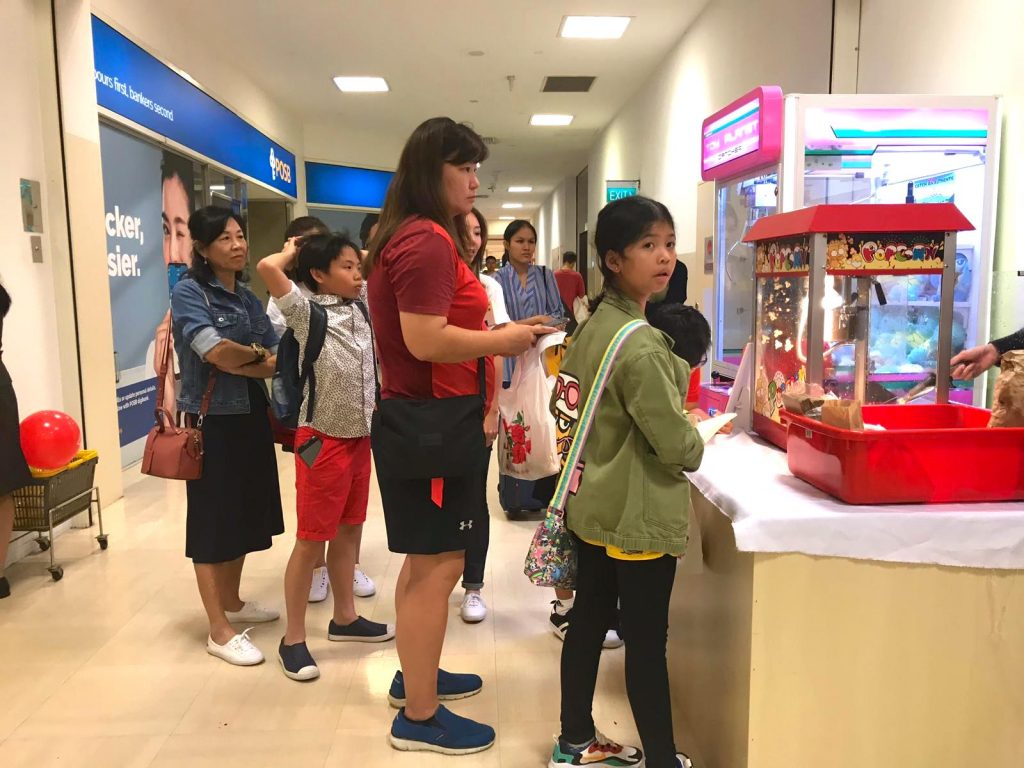 Popcorn Live Station Rental Singapore