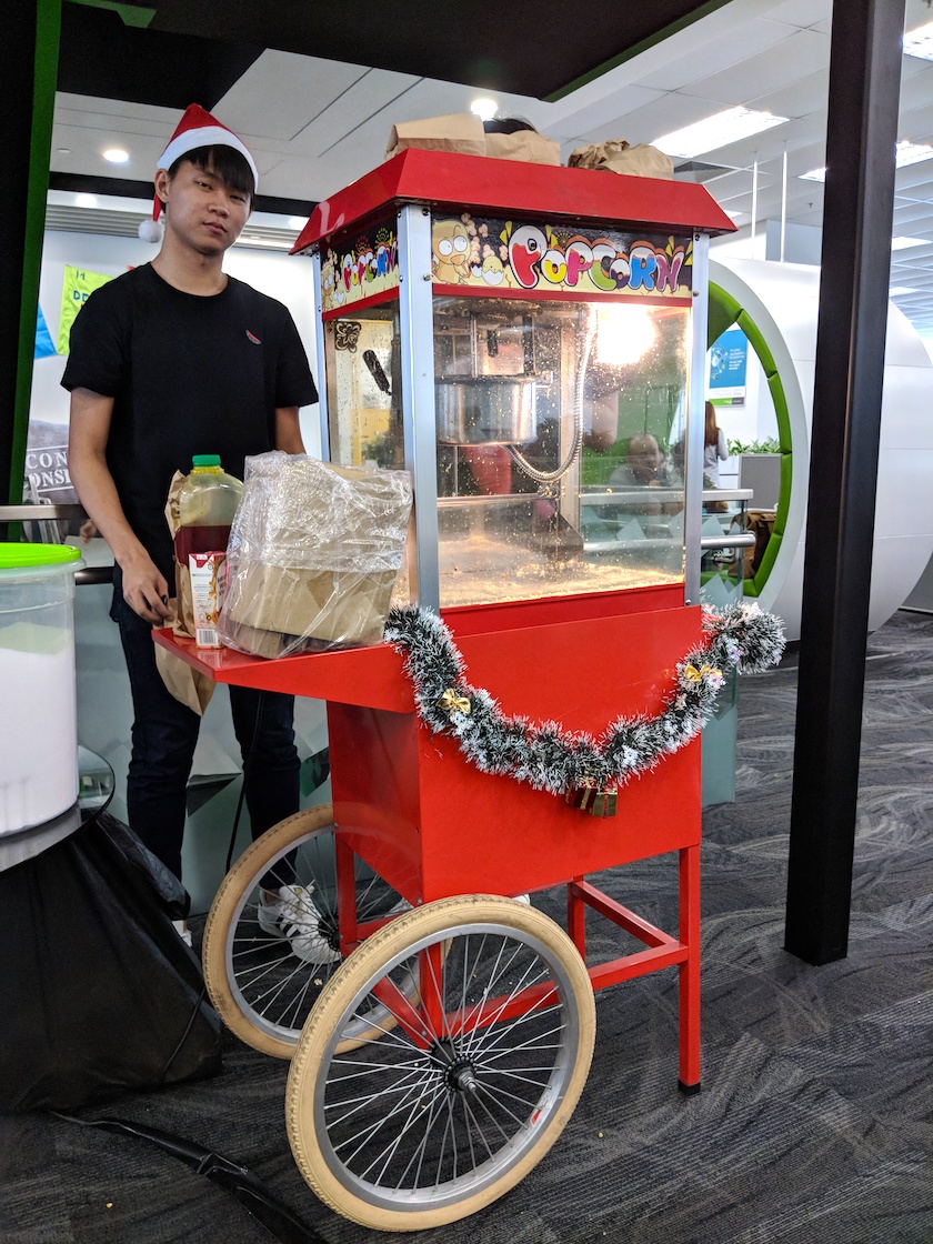 Singapore Popcorn Cart Rental