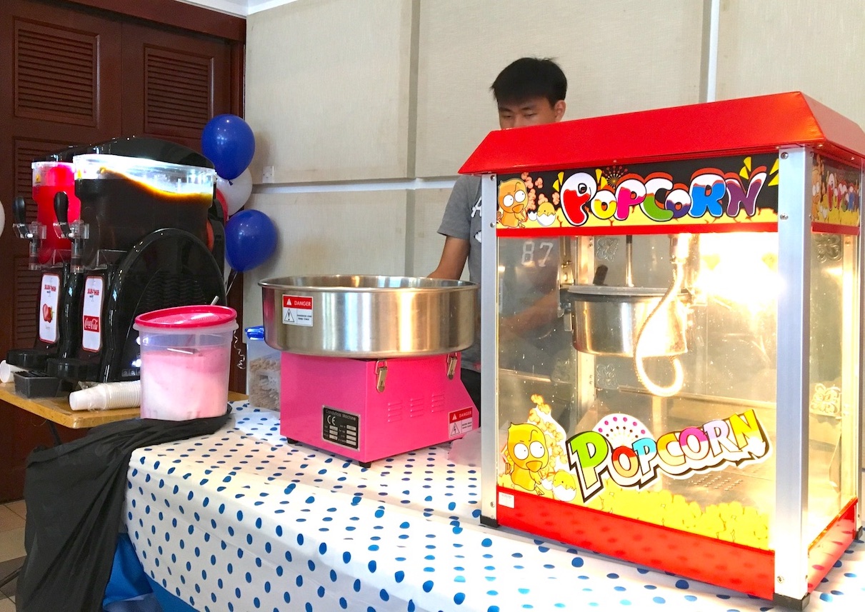 Popcorn and Candy Floss Machine Singapore