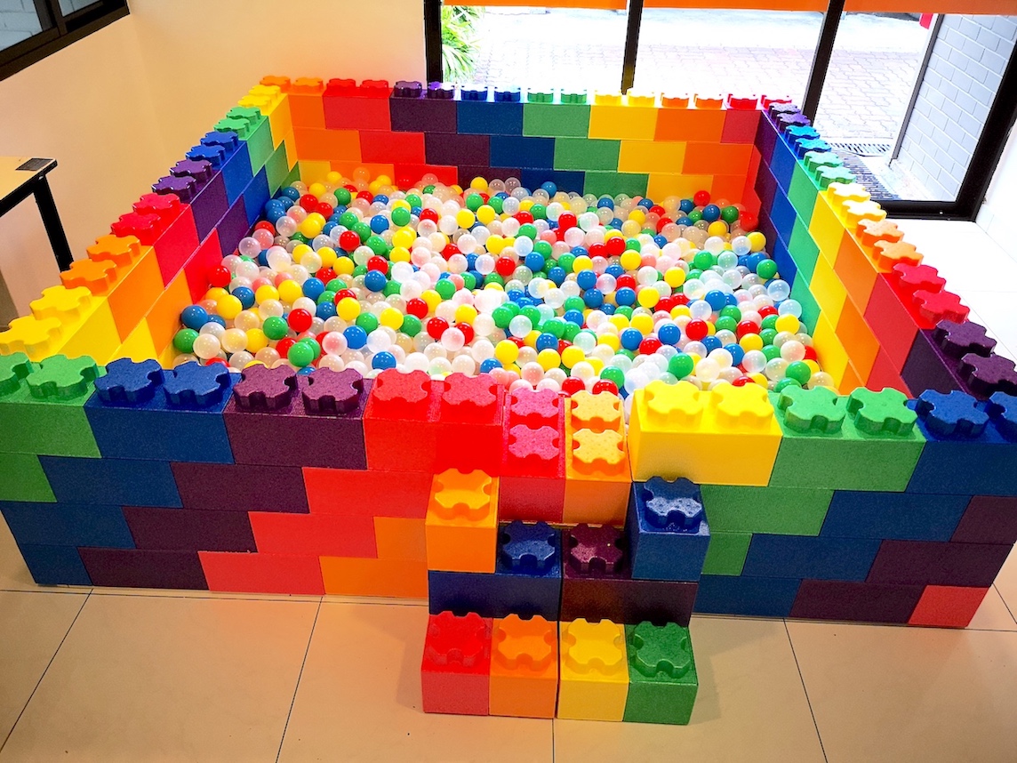 Colourful Ball Pit Rental Singapore