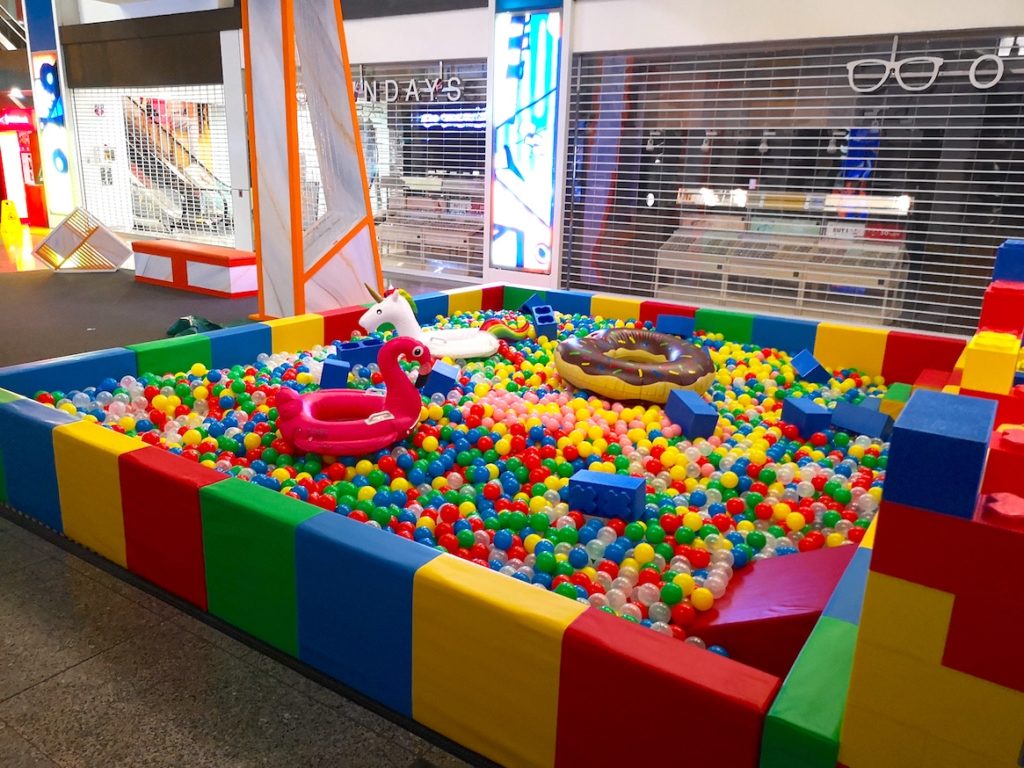 Colourful Giant Ball Pit Rental