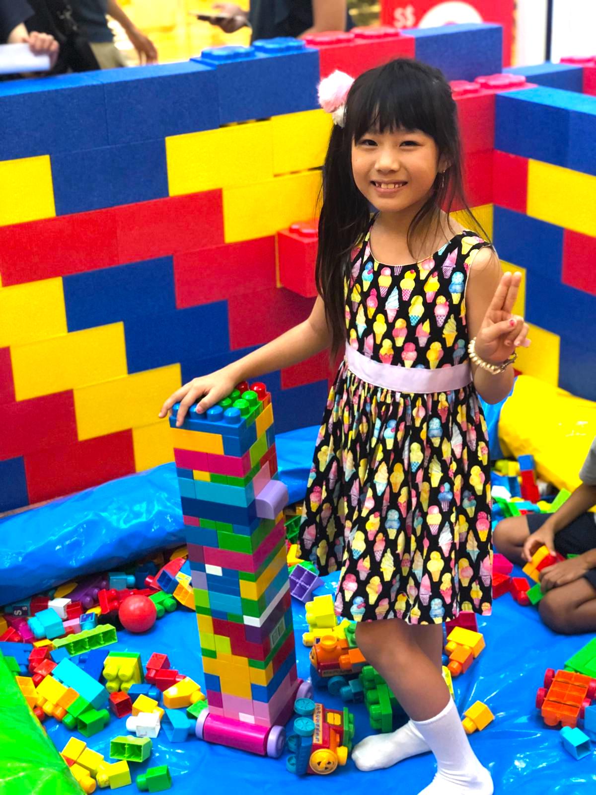 Giant Lego Building Playground