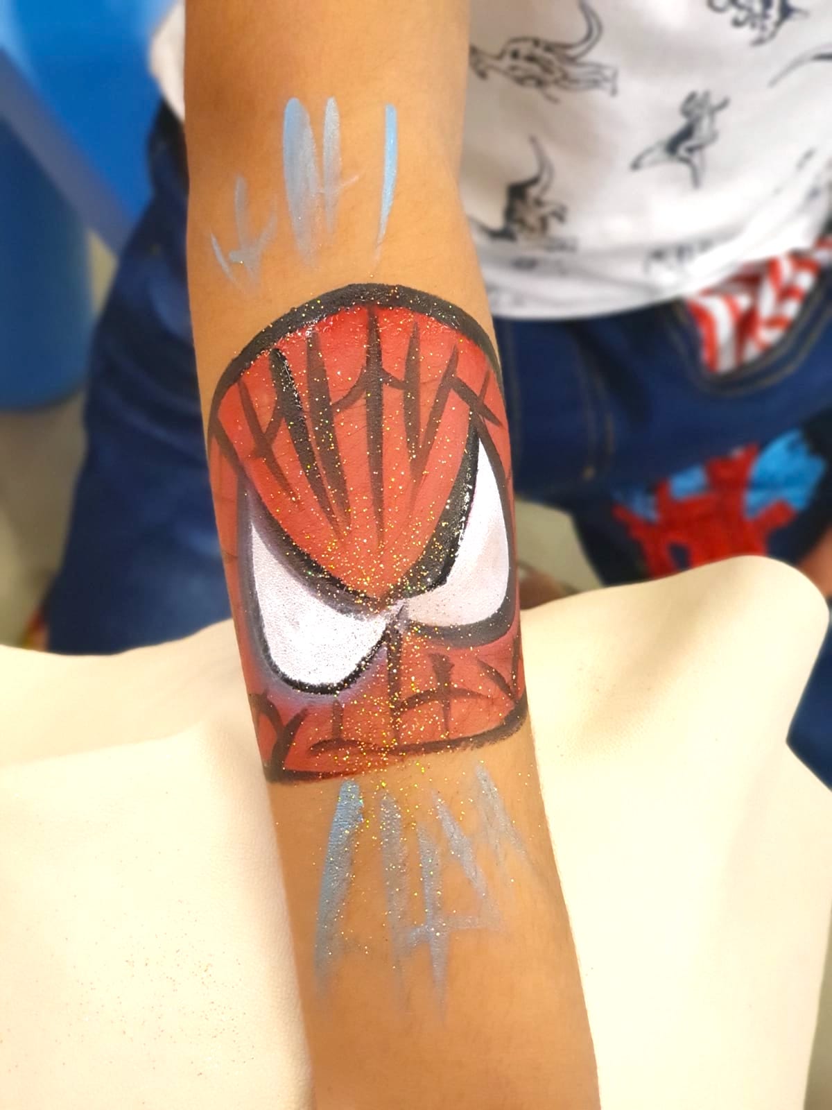 Spiderman Hand Paint Singapore