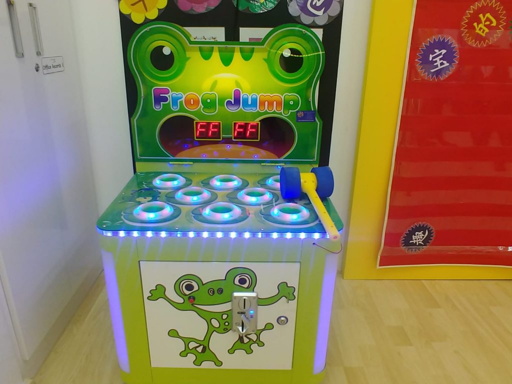Whack a Frog Arcade Machine