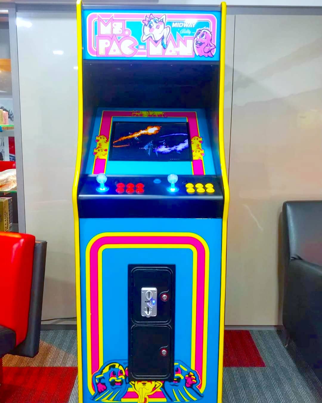 Pacman Video Arcade Machine