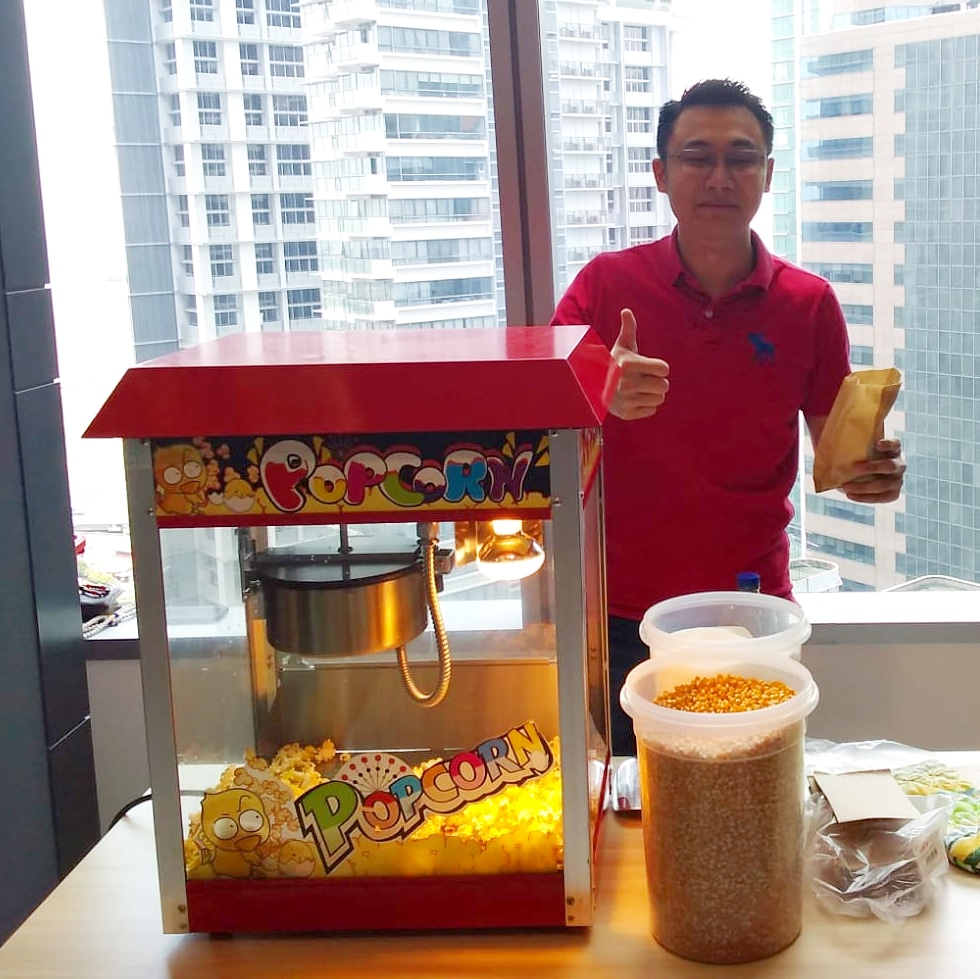 Hire Popcorn Station in Singapore