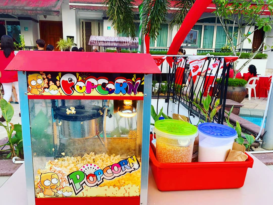 Popcorn Live Station for Pool Party