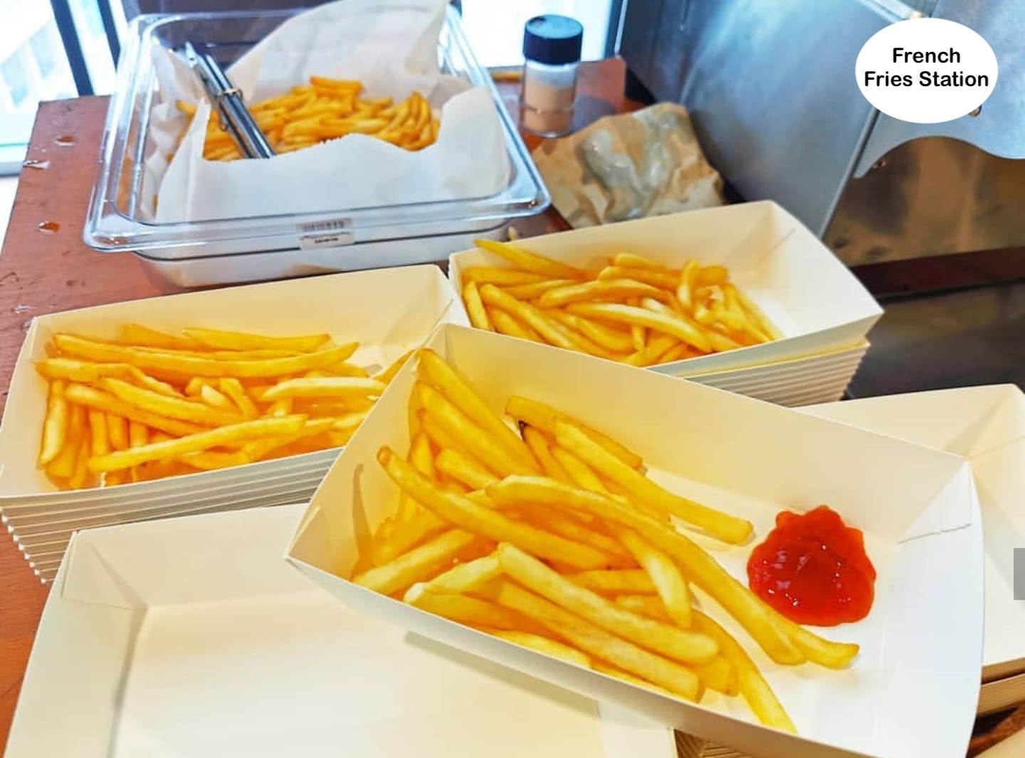 French Fries Live Station Singapore