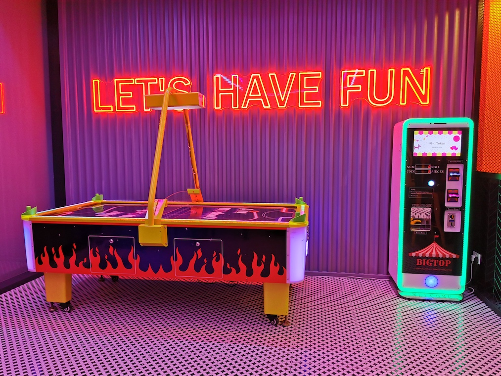 Arcade Game Machine Set Up Singapore