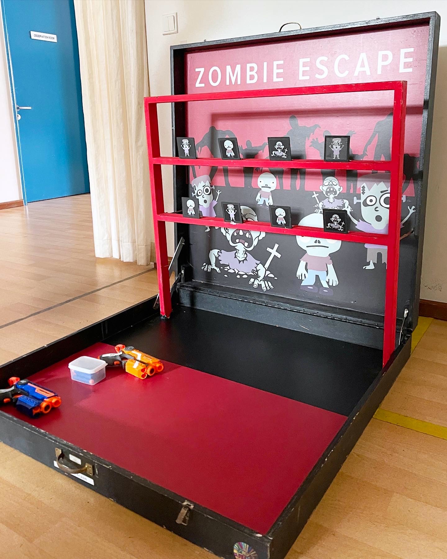 Zombie Escape Carnival Game Stall Rental