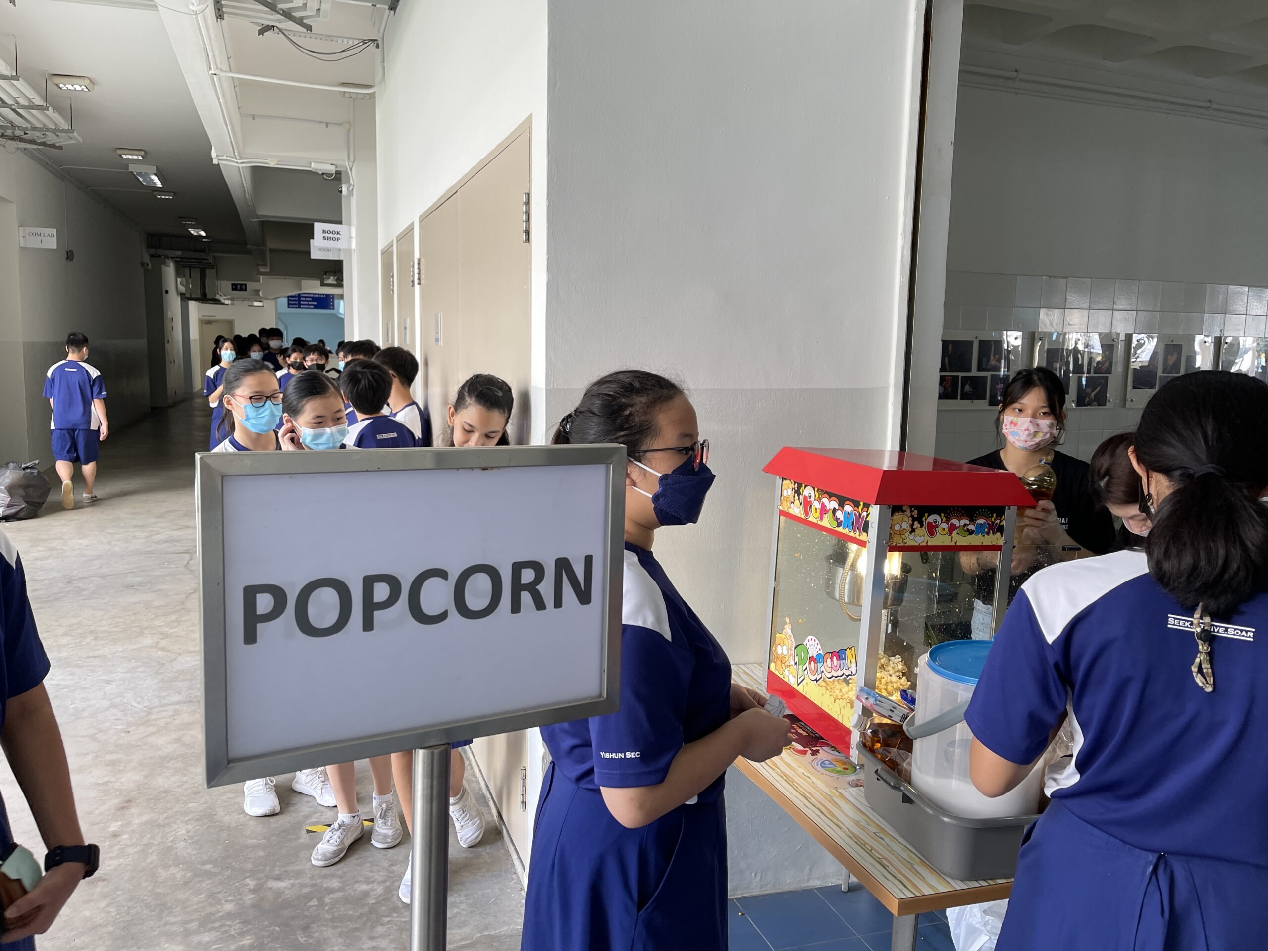 Live popcorn station Rental
