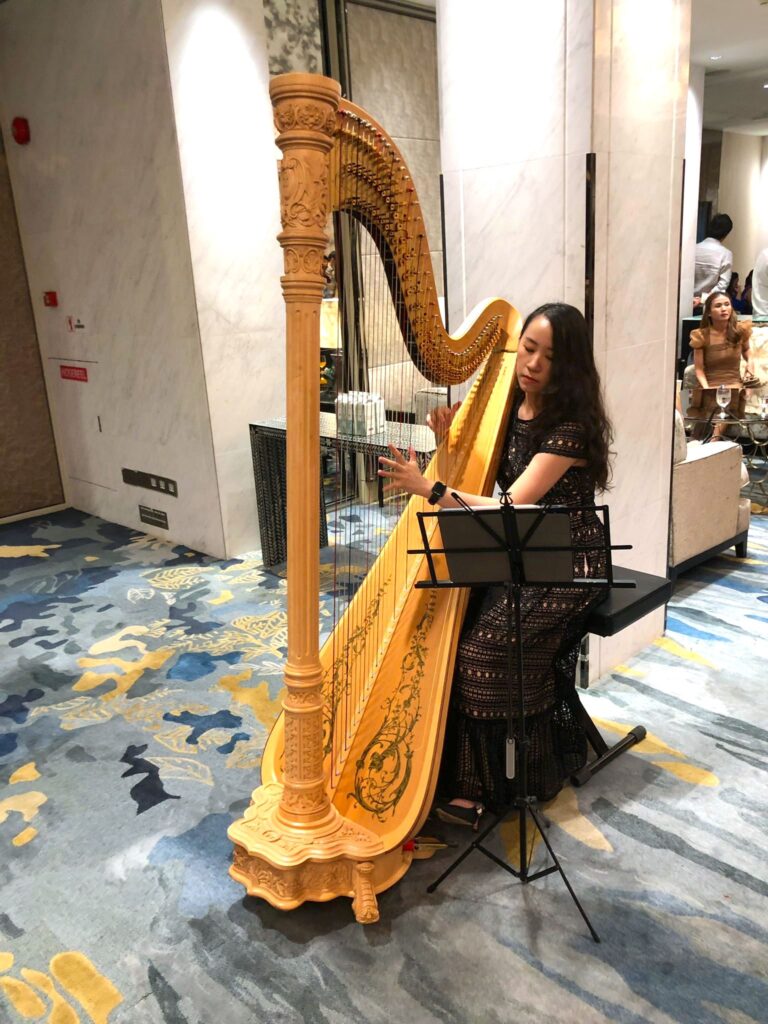 Harpist Musician for Hire in Singapore